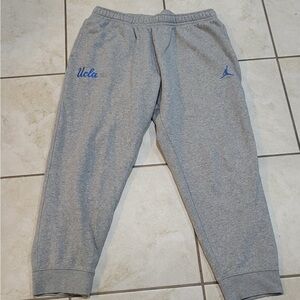 UCLA,Jordan grey sweat pants